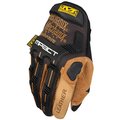 Mechanix Wear MPact Leather Large 10 TanBlack MECLMP-75-010